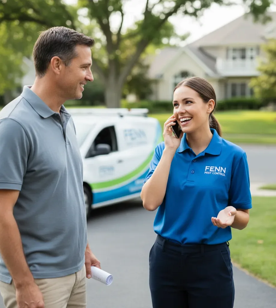 Fenn Pest Control customer support in Hilbert